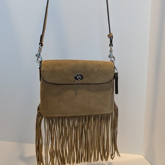 Coach Handbags - Limited Edition Coach 1964 Fringe Bag - Like New - Comes With Dustbag - CU034